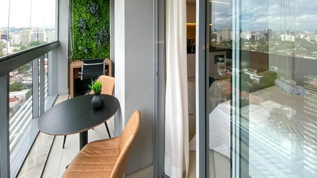 شقة Loft Wings - Aconchegante Apartamento Em Pinheiros ساو باولو